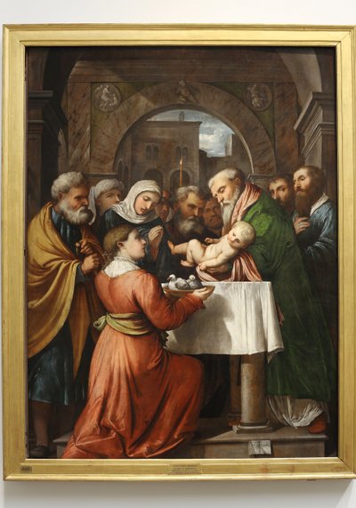 Presentation of Jesus at the Temple, 1529 by Girolamo Romanino