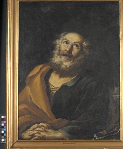 Saint Peter Penitent by Girolamo Troppa