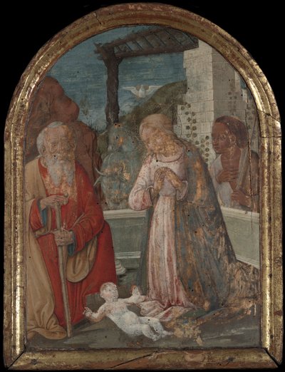The Nativity by Girolamo di Benvenuto