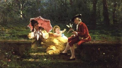 Family Group by Giuglielmo Innocenti