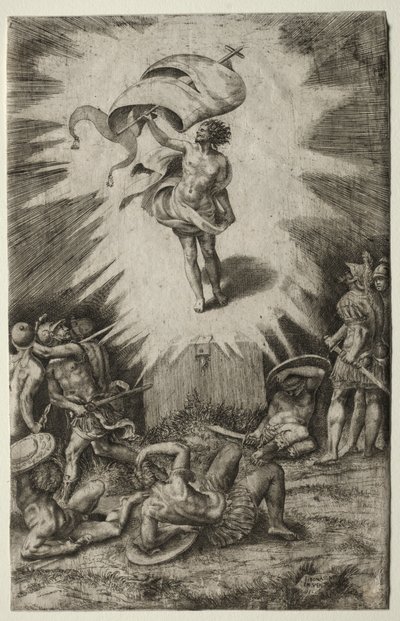 The Resurrection by Giulio Bonasone