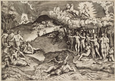 The Triumph of Love by Giulio Bonasone