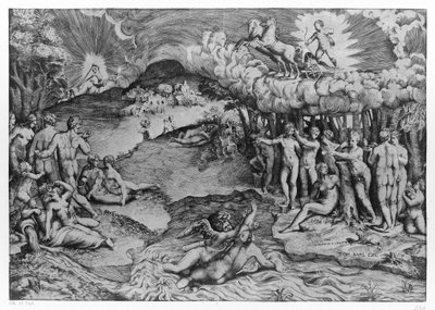 Triumph of Love by Giulio Bonasone