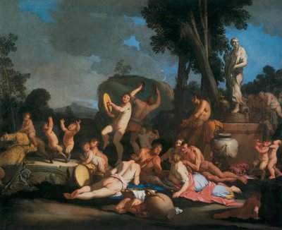 Bacchanal by Giulio Carpioni