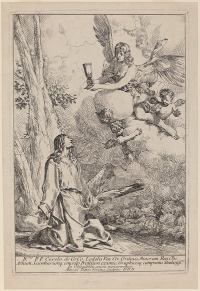 Christ on the Mount of Olives by Giulio Carpioni