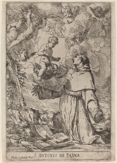Saint Anthony of Padua by Giulio Carpioni