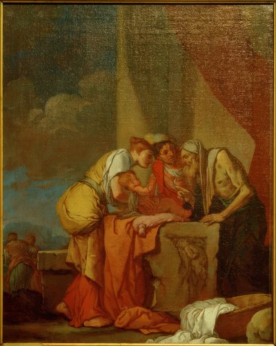 Tiresias Prophesies to Narcissus by Giulio Carpioni