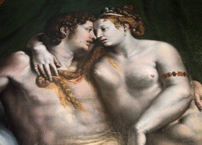 Love Scene, 16th century by Giulio Romano