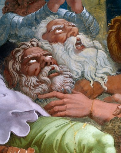 Rebel giants punished by Jupiter by Giulio Romano