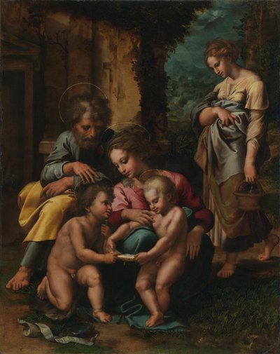 The Holy Family by Giulio Romano