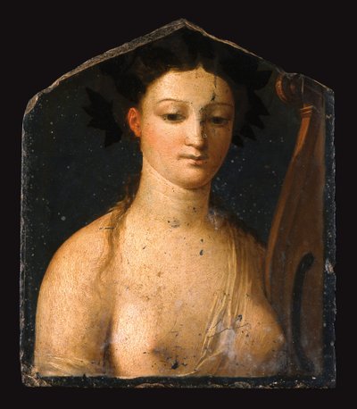 The Muse Polyhymnia by Giulio, Romano