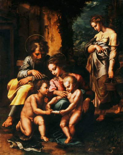 The Spinola Holy Family by Giulio Romano