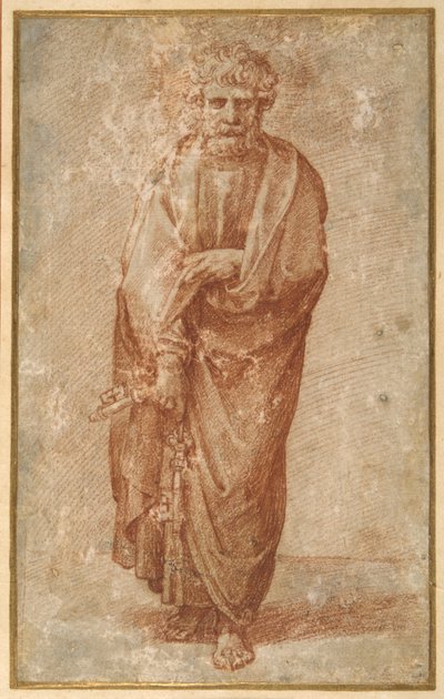 The Twelve Apostles: St. Peter by Giulio Romano
