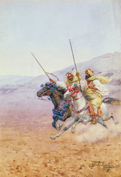 Across the Desert by Giulio Rosati