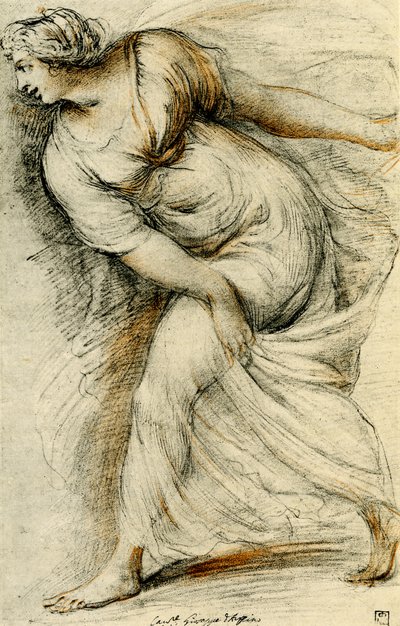 Dancing girl by Giuseppe Cesari