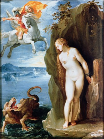 Perseus Rescuing Andromeda by Giuseppe Cesari