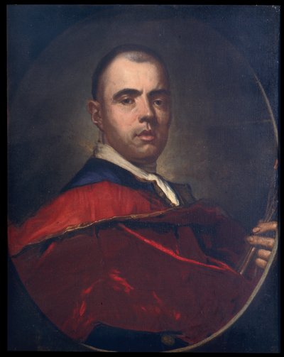 Portrait of a Painter by Giuseppe  Ghislandi
