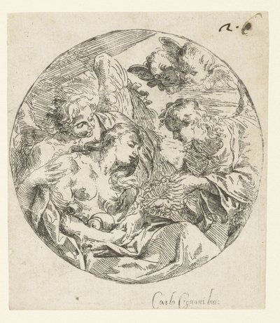Death of Mary Magdalene by Giuseppe Antonio Caccioli