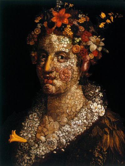 Flora by Giuseppe Arcimboldi