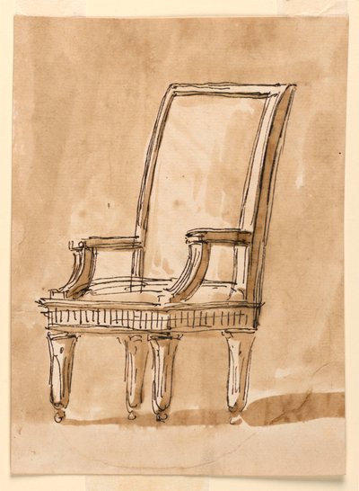 Armchair by Giuseppe Barberi