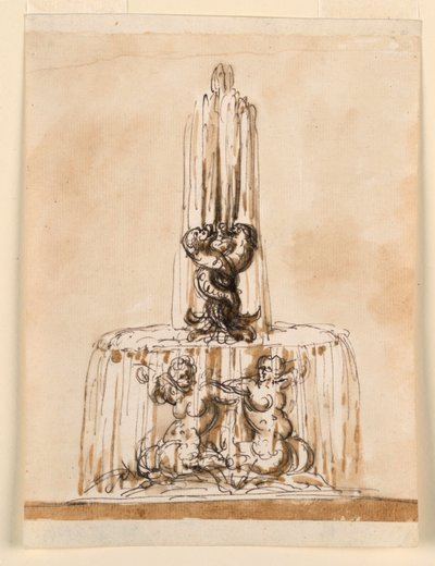 Design for a Fountain by Giuseppe Barberi