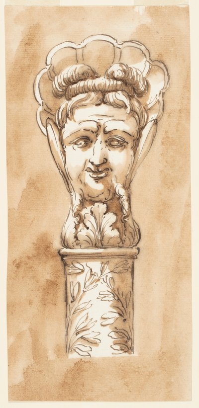 Head of a Walking Stick by Giuseppe Barberi