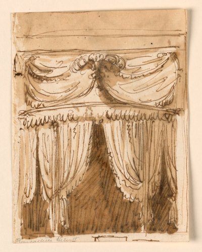 Project for a Tented Alcove by Giuseppe Barberi