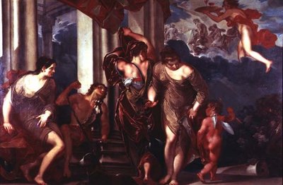 The Judgement of Paris by Giuseppe Bazzani