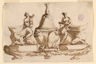 Design for an Inkstand by Giuseppe Bernardino Bison