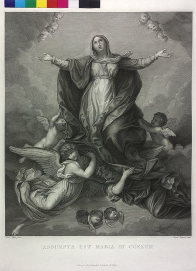Assumption of the Blessed Virgin Mary by Giuseppe Bortignoni