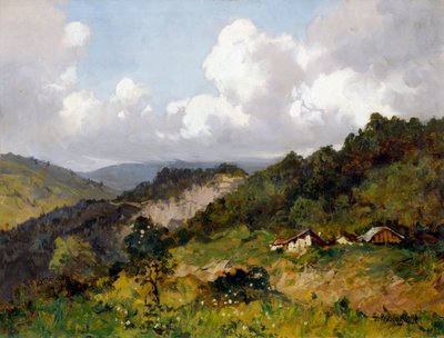 Summer in hills by Giuseppe Buscaglione