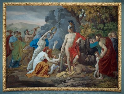 Theseus and the Minotaur by Giuseppe Cammarano
