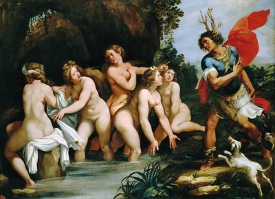 Diana and Actaeon, ca 1600-1603 by Giuseppe Cesari
