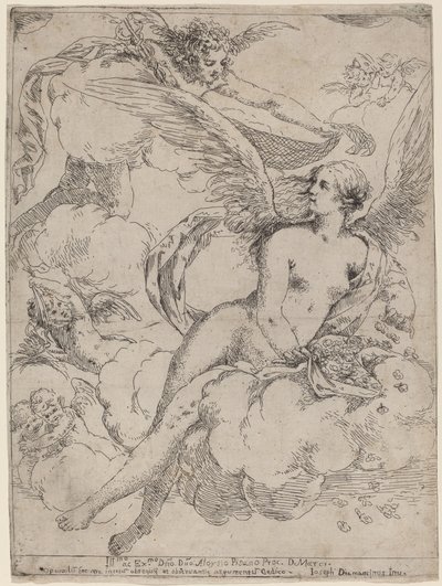 Flora and Mercury by Giuseppe Diamantini