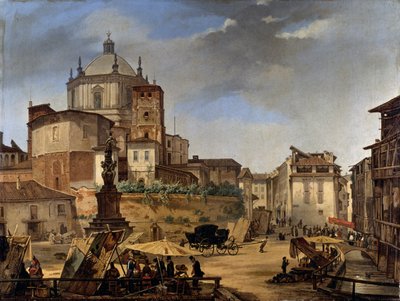 The church of St Lawrence in Milan by Giuseppe Elena
