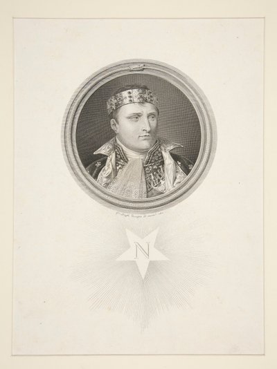 Napoleon as King of Italy by Giuseppe Longhi