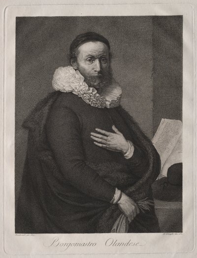 The Dutch Burgomaster by Giuseppe Longhi