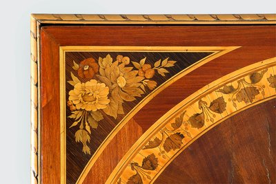 Top table with floral tarsia by Giuseppe Maggiolini