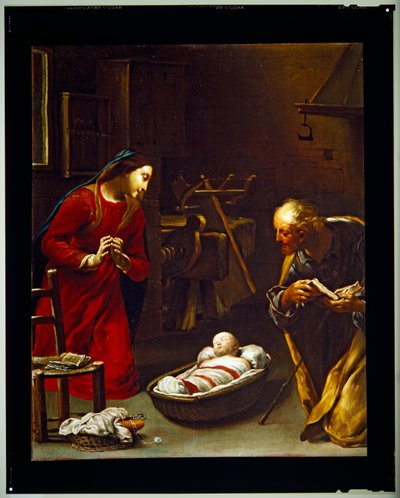 Holy Family by Giuseppe Maria (1665 1747) Crespi