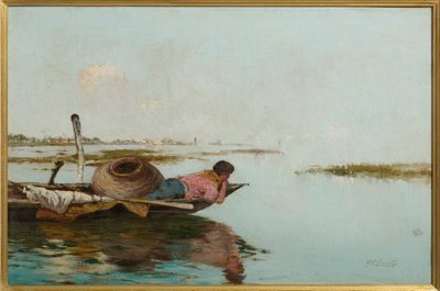 Calmness, Venetian Lagoon by Giuseppe Miti Zanetti