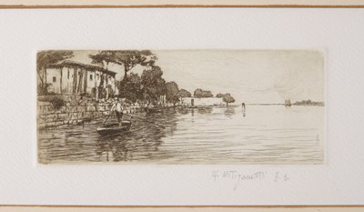The Boatman by Giuseppe Miti Zanetti