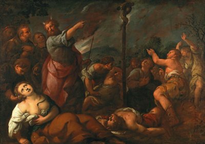 Moses and the Brazen Serpent by Giuseppe Nuvolone