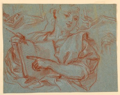 Study for an Evangelist by Giuseppe Passeri