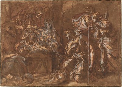 The Adoration of the Shepherds by Giuseppe Passeri