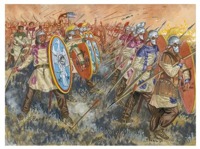 Battle of Adrianople by Giuseppe Rava