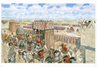 Battle of Leuctra by Giuseppe Rava