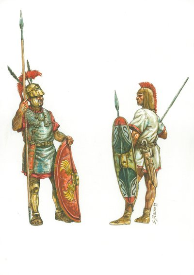 Roman triarius and Hannibal