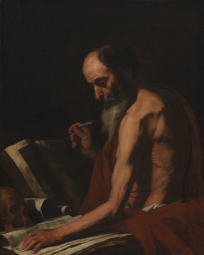 St Jerome by Giuseppe Ribera