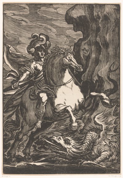 Saint George and the Dragon by Giuseppe Scolari
