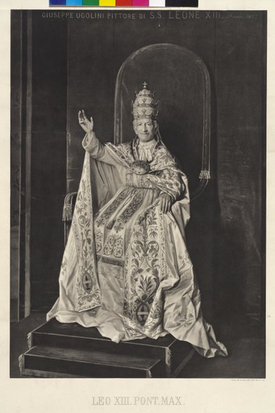 Pope Leo XIII by Giuseppe Ugolini